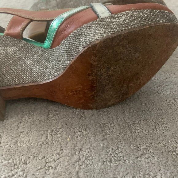 Miss Sixty Platform Sandals Size 39 - Picture 7 of 9